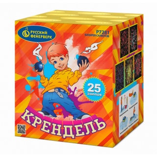 Батарея салютов Русский фейерверк Р7281 Крендель (0,8