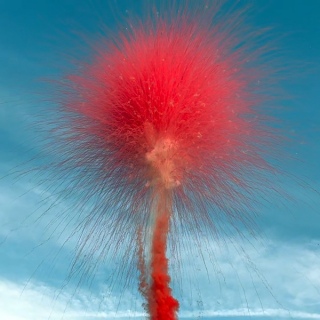 Дневная Батарея салютов Пирофф СУ1107212 Гендерная Красная (1,2