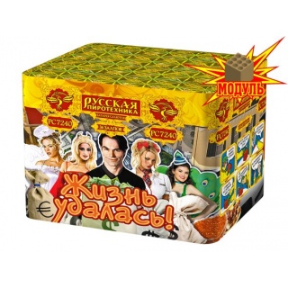 Батарея салютов Русская Пиротехника  PС7240 Жизнь удалась (1,0